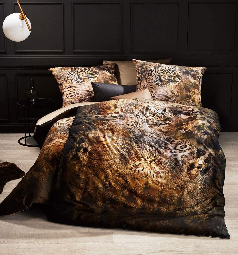 Fleuresse Bettwäsche Bed Art S 114014-03 Leopard – Bettengalerie Schwab