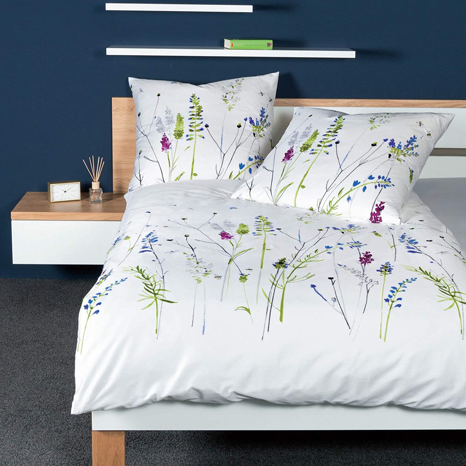 Janine Mako Satin Bettwäsche Moments 98069
